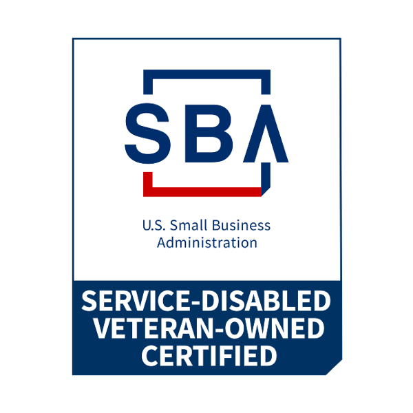 Service-Disabled Veteran-Owned Certified logo